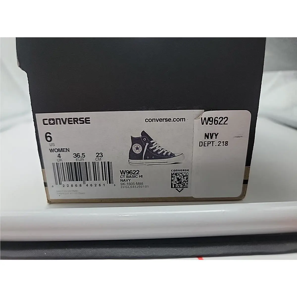 Converse shoes - Converse Chuck Taylor All Star High Top - Blue (UPC: 022868462615) 11
