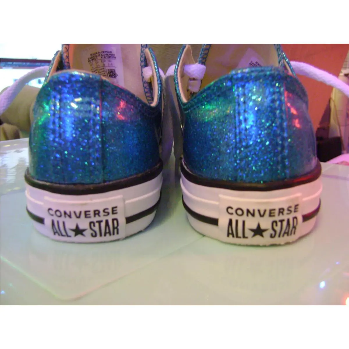 Converse shoes - Teal 8