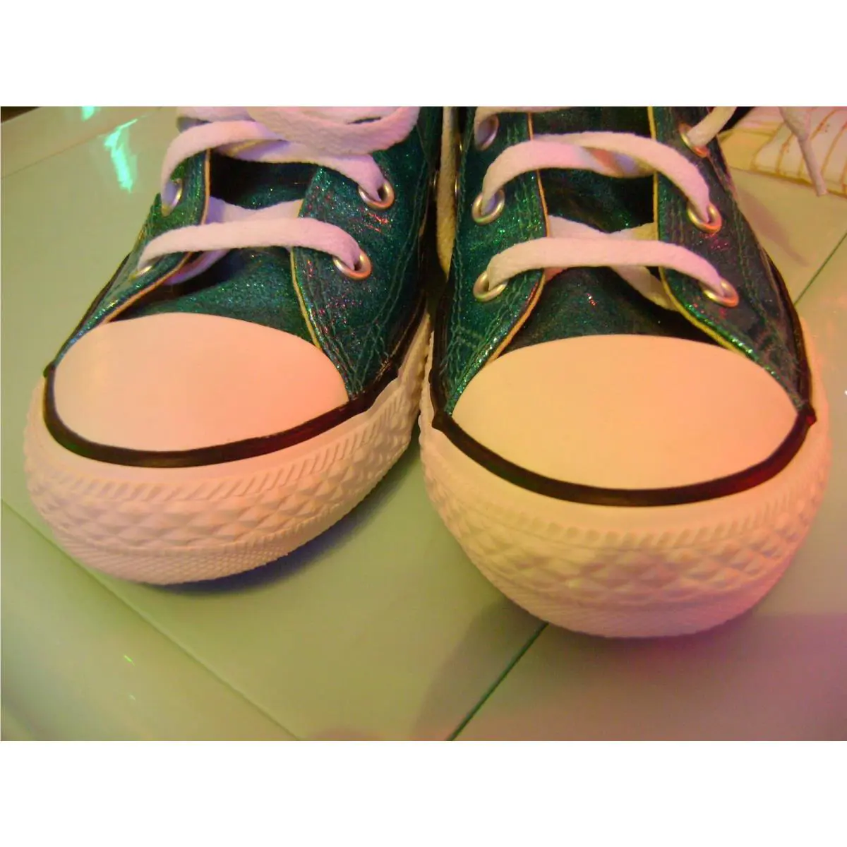 Converse shoes - Teal 9