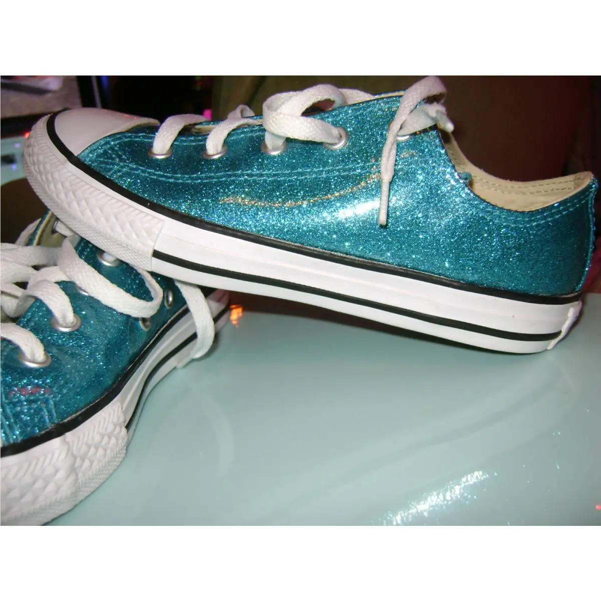 Converse shoes - Teal 6