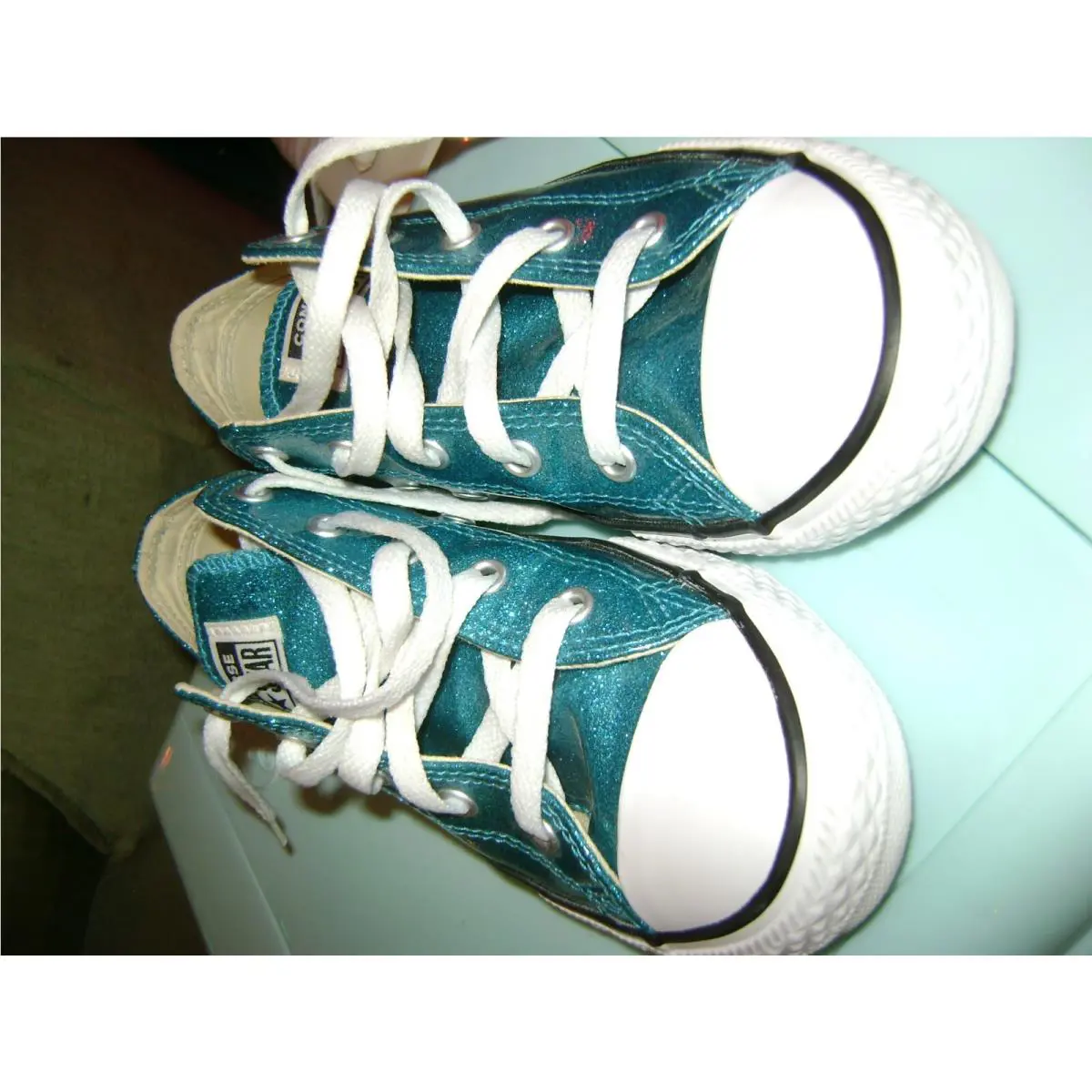 Converse shoes - Teal 7