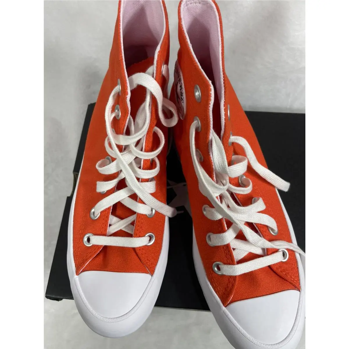 Converse shoes - Converse Chuck Taylor All Star - 572269C - Orange, Manufacturer: Bright Poppy / Pink Glaze / White 5
