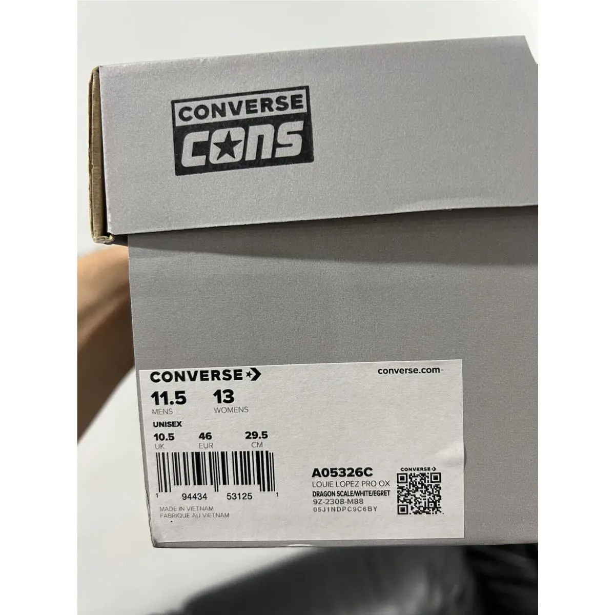 Converse shoes - Converse CONS Louie Lopez Pro - A05326C - Green 6