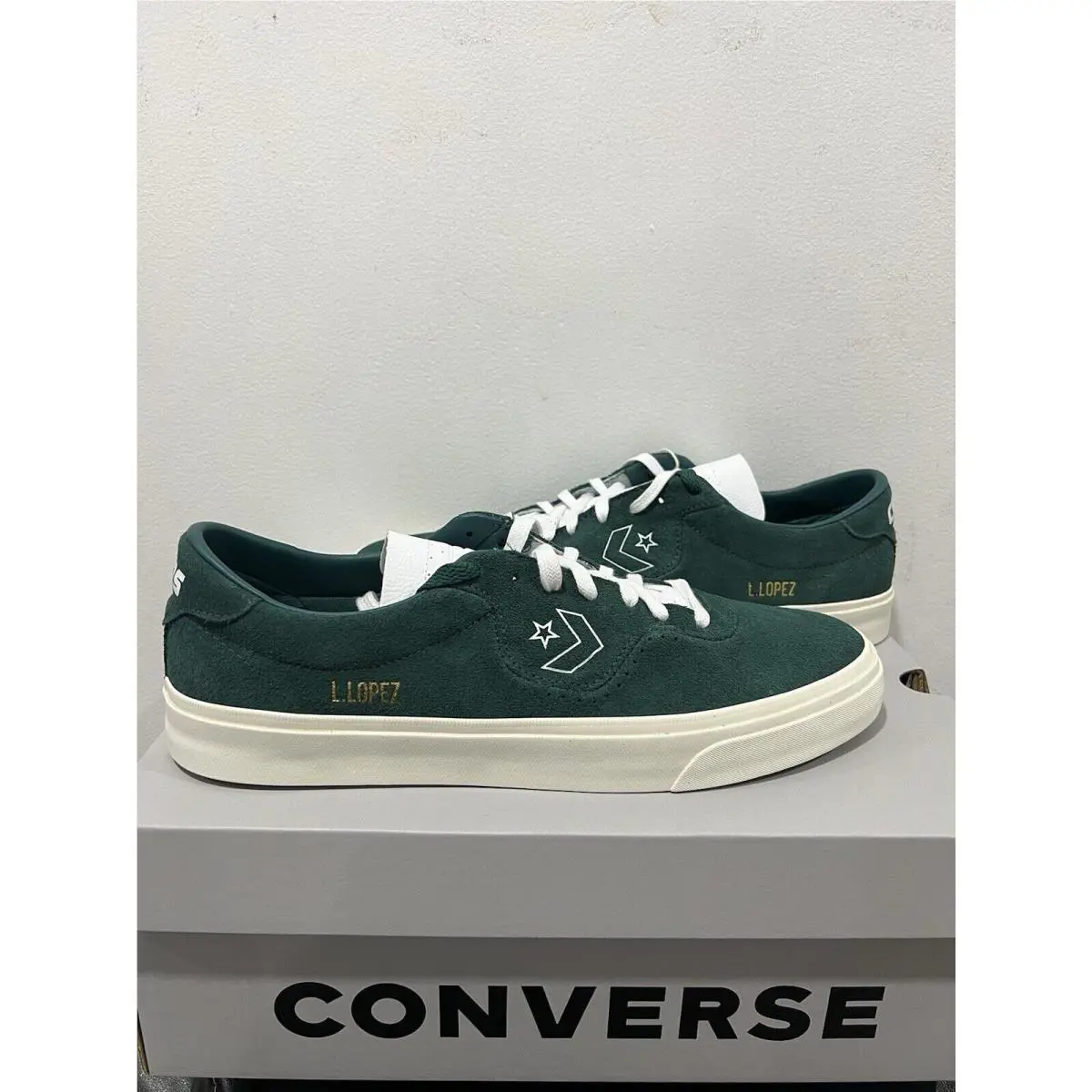 Converse Cons Louie Lopez Pro Suede Low Men Size 11.5 Green Dragon Scale A05326C