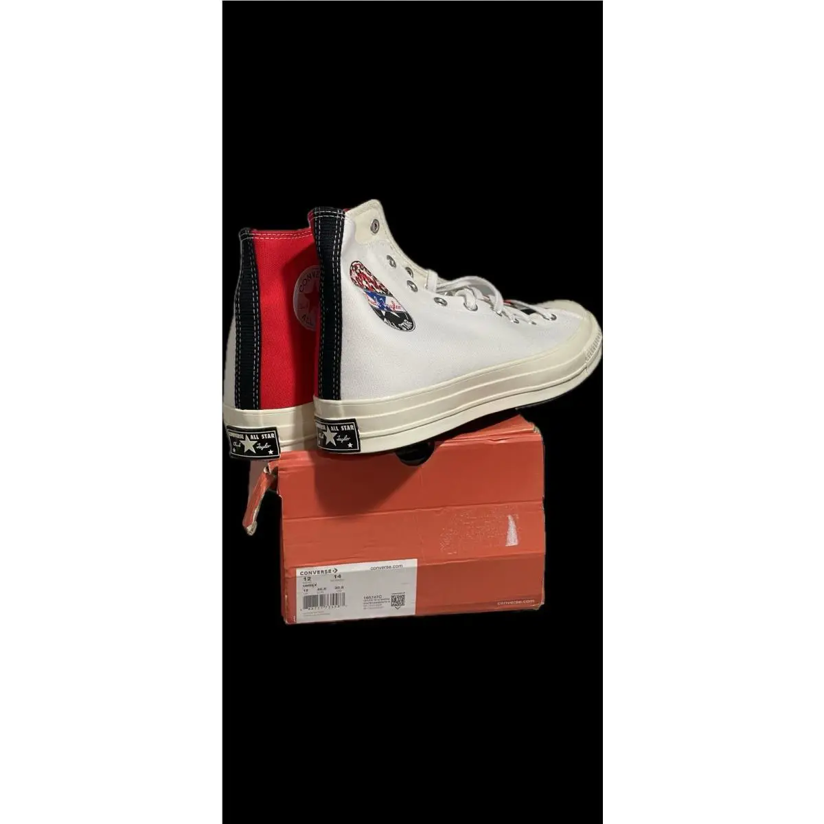Converse shoes - Converse All Star Chuck 70 - 166747C - White Red 4