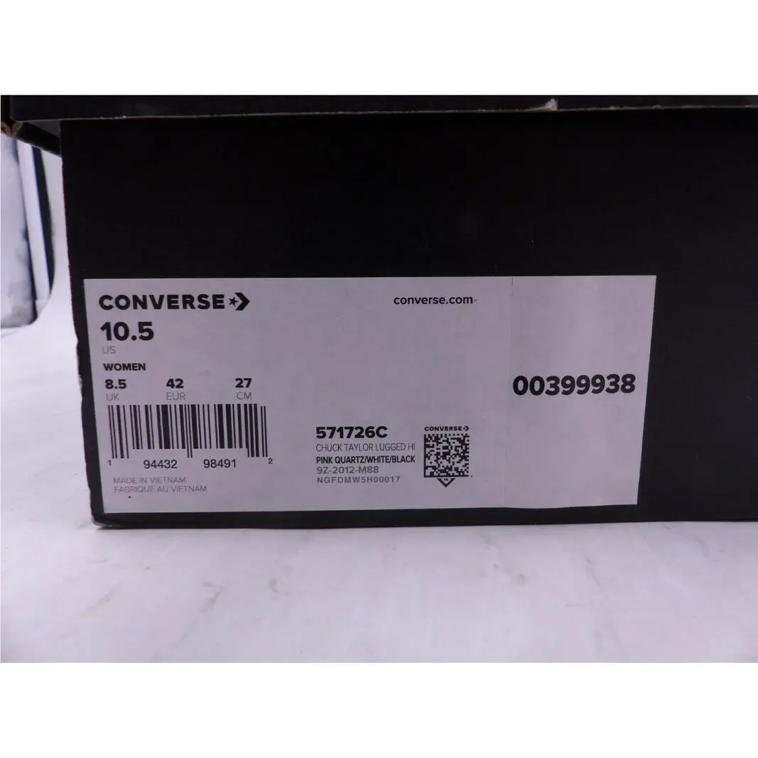 Converse shoes - CHUCK TAYLOR LUGGED HI - CHUCK TAYLOR LUGGED - 399938 - PINK 2