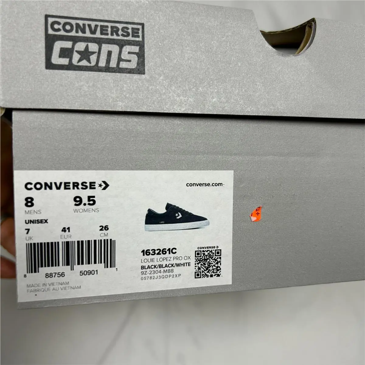 Converse shoes - Converse CONS Louie Lopez Pro - 163261C - White (UPC: 0888756509028) 6
