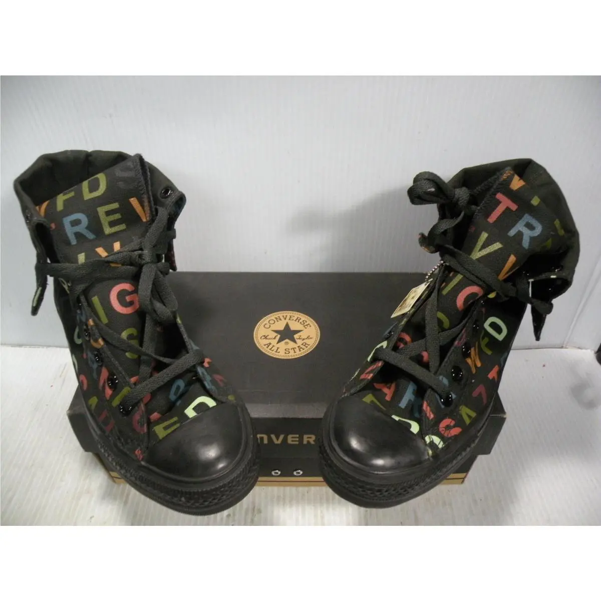 Converse shoes - BLACK MULTI COLOR - 1T308 3