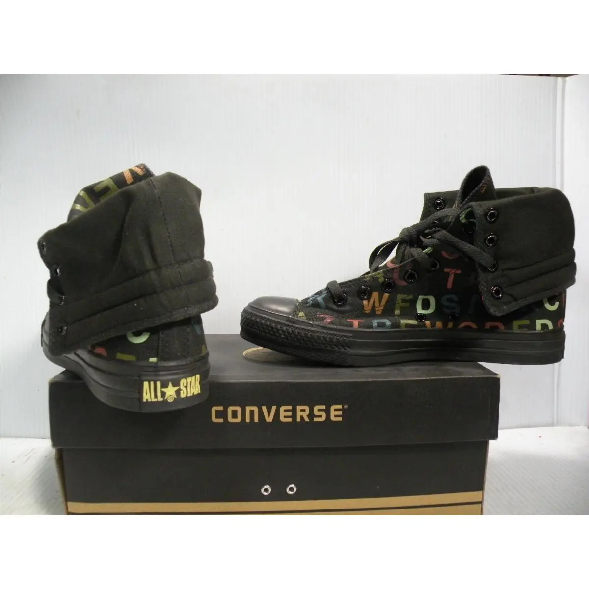 Converse shoes - BLACK MULTI COLOR - 1T308 2