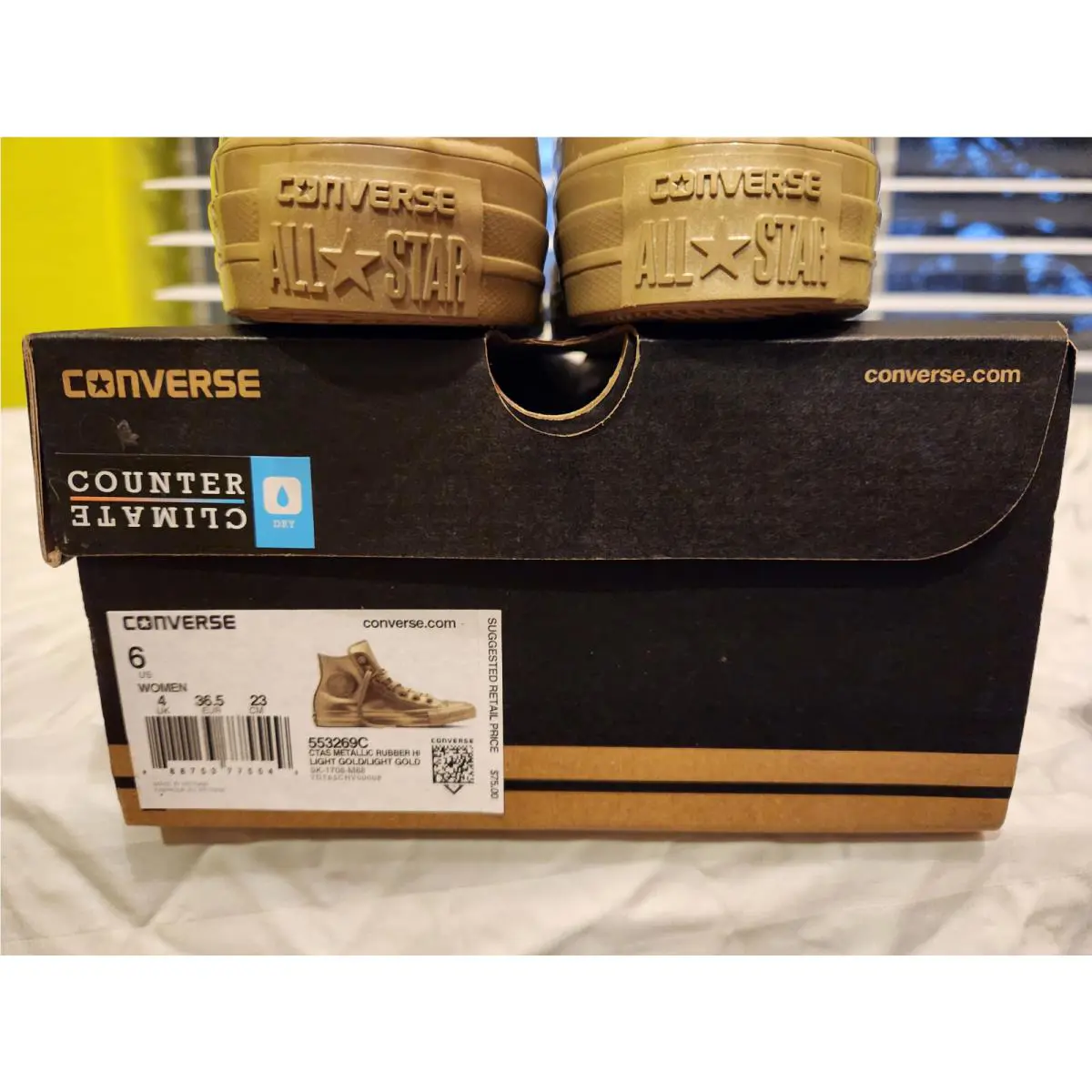Converse shoes - Converse Chuck 70 - Chuck - 553269C - Gold 6