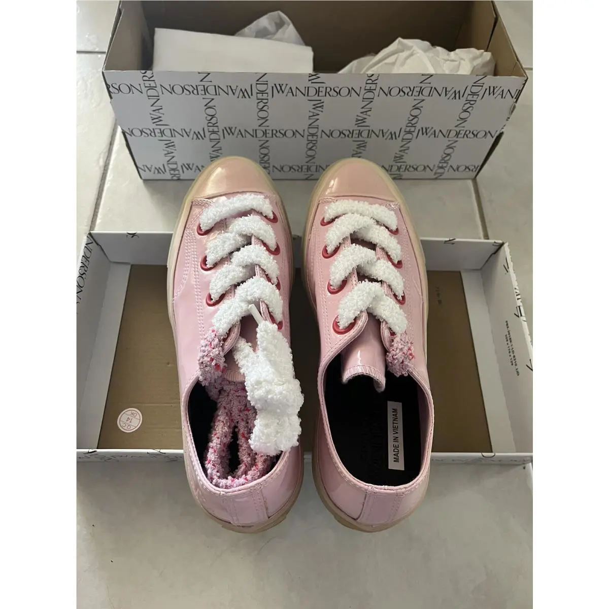 Converse shoes - JW Anderson - Anderson - 162289C - Pink 2