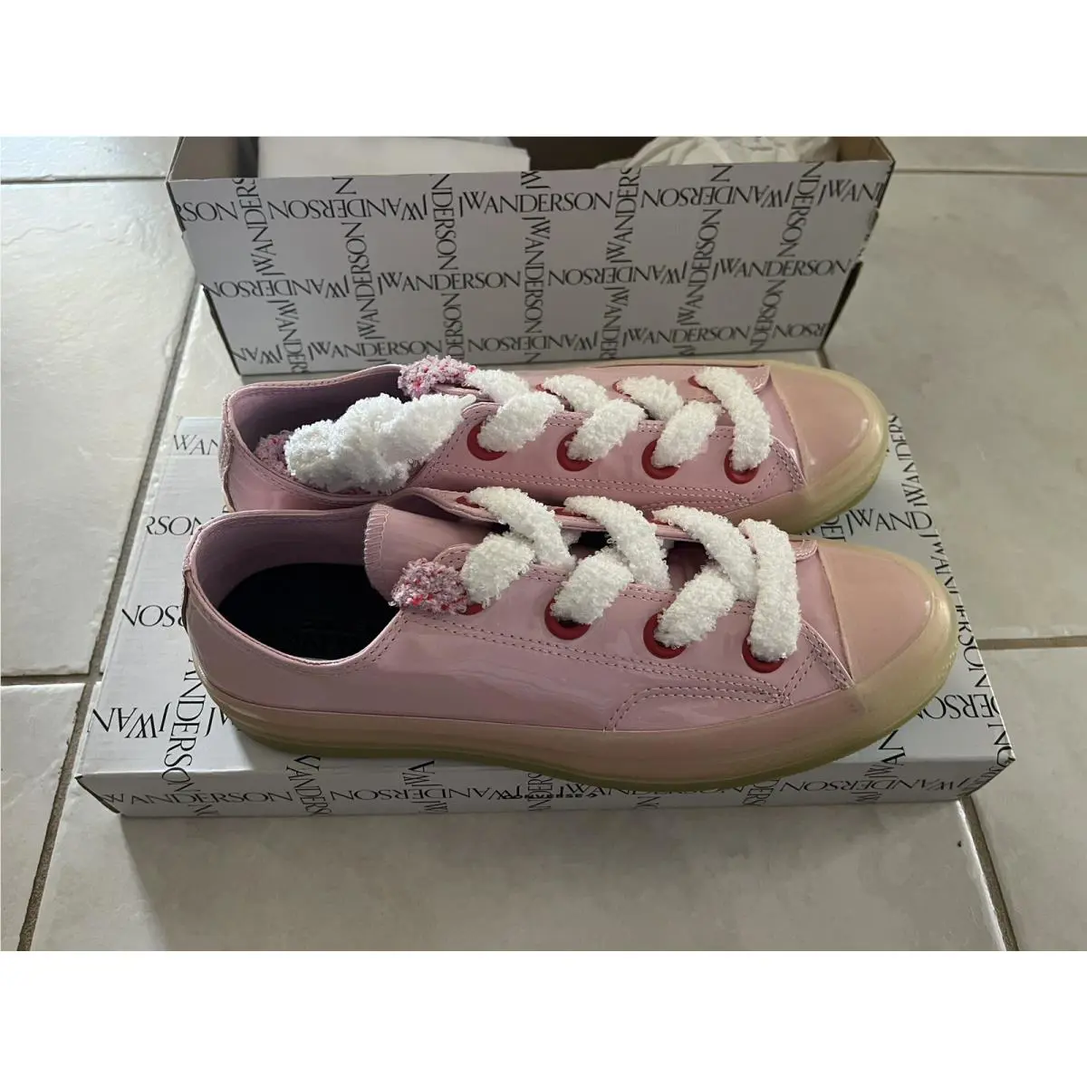 Converse shoes - JW Anderson - Anderson - 162289C - Pink 3
