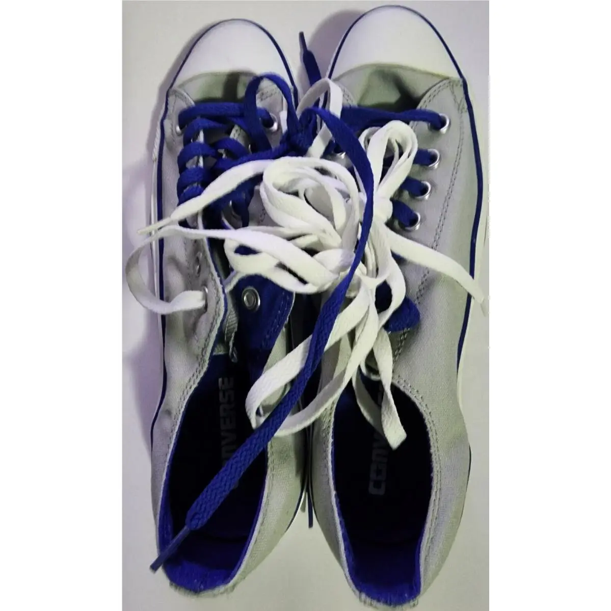Converse shoes - Converse All Star - All Star - Gray,Blue & White 1