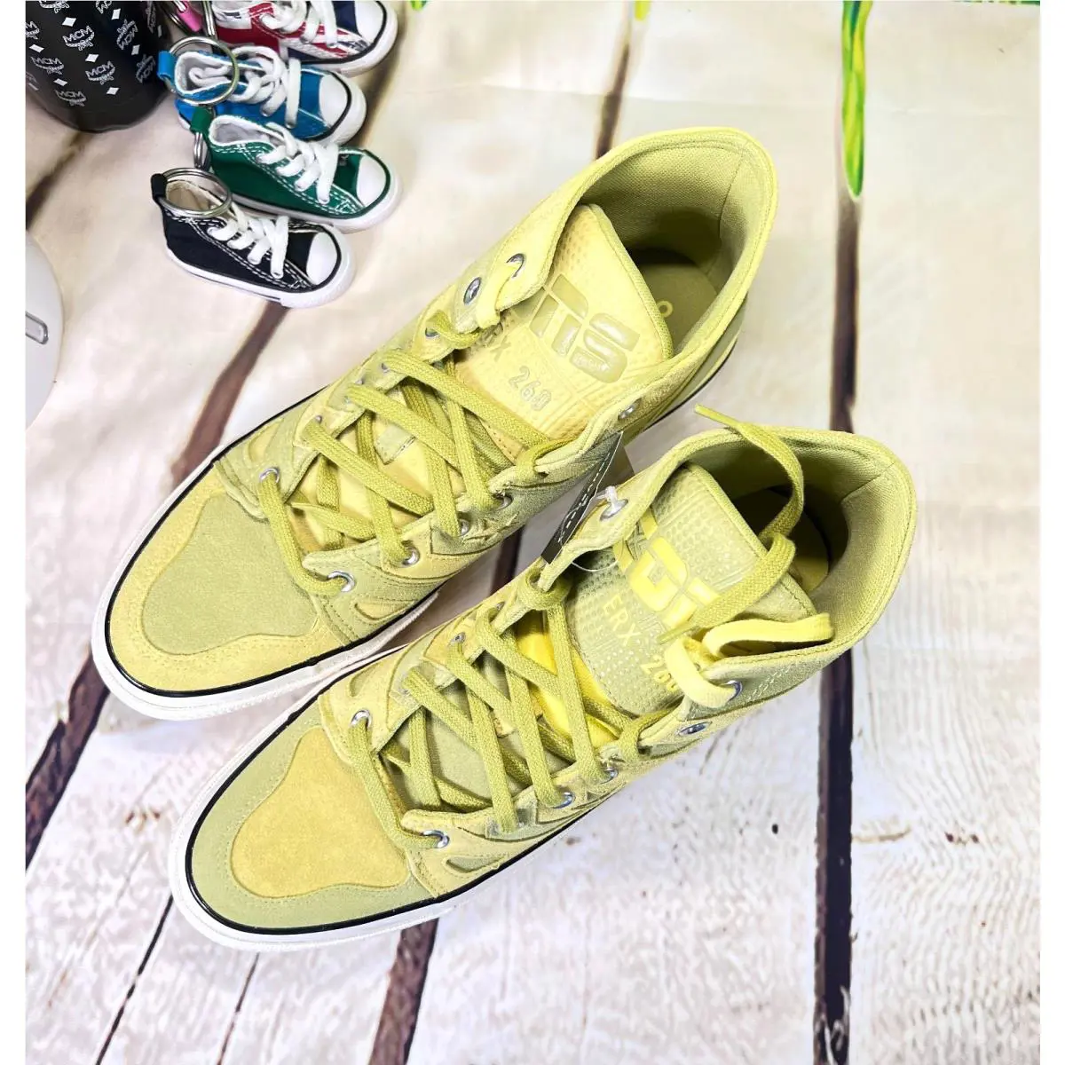 Converse shoes - Converse Chuck 70 E260 - Chuck - 167764C - Yellow / Green 5