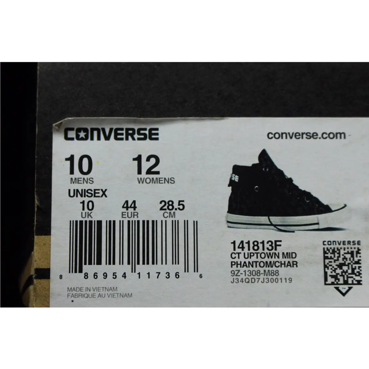 Converse shoes - Phantom, Charcoal (UPC: 886954117366) 5