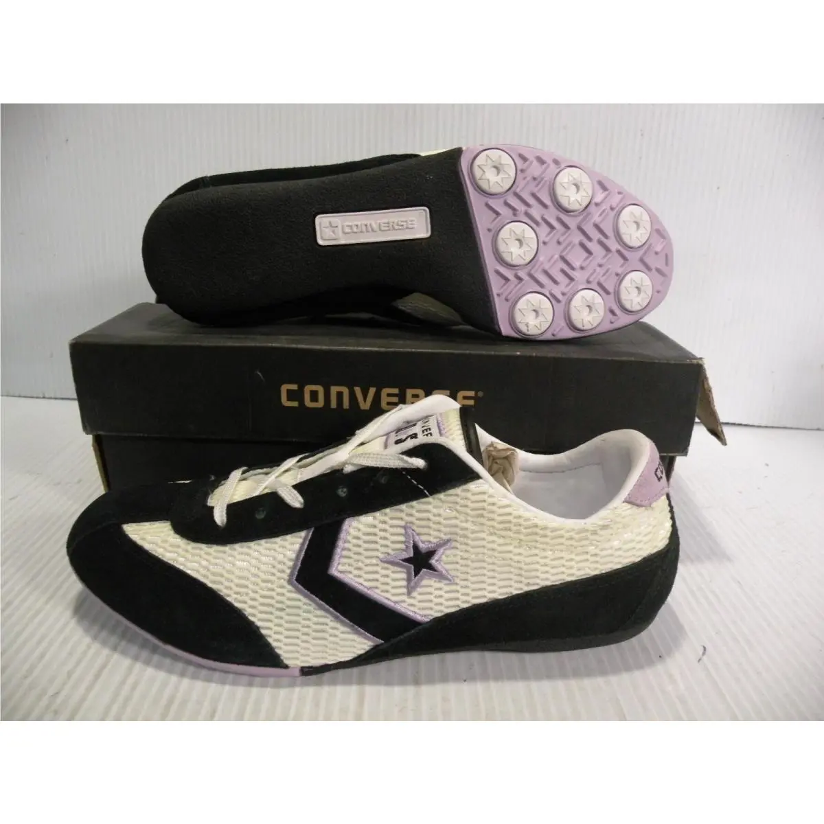 Converse shoes - BLACK/WHITE/LILAC - 1S547 0
