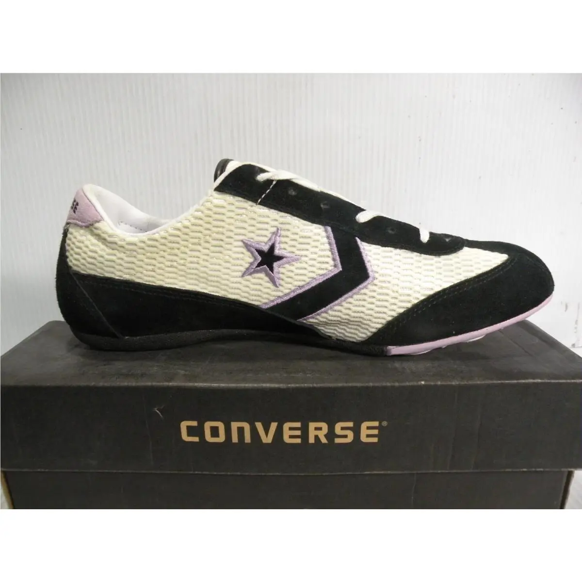 Converse shoes - BLACK/WHITE/LILAC - 1S547 4
