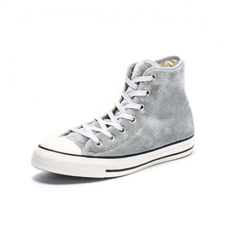 Converse shoes - Wolf Grey Faux Fur - 559015C 0