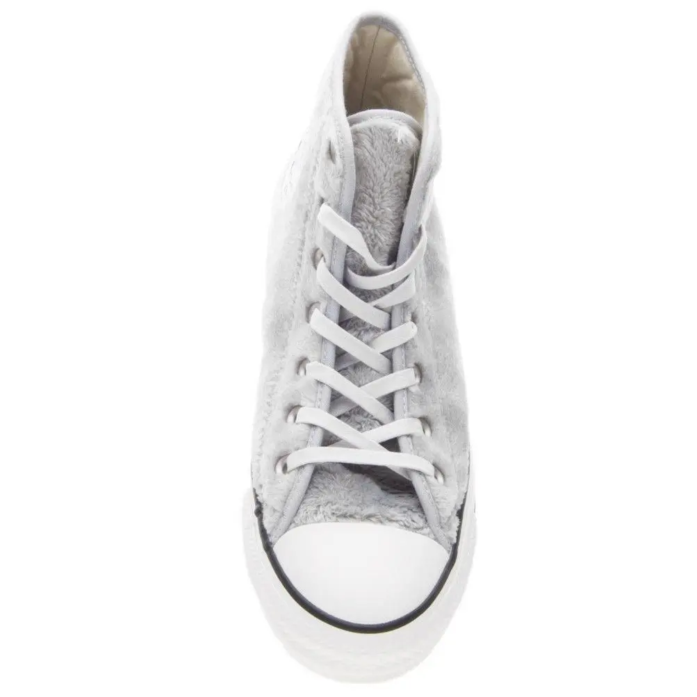 Converse shoes - Wolf Grey Faux Fur - 559015C 3