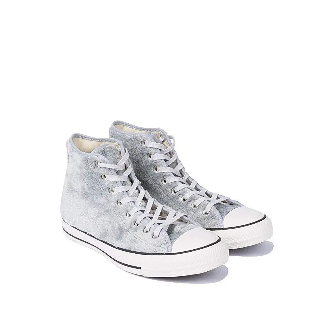 Converse shoes - Wolf Grey Faux Fur - 559015C 4