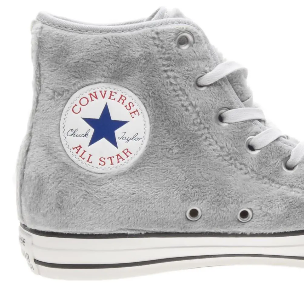 Converse shoes - Wolf Grey Faux Fur - 559015C 5