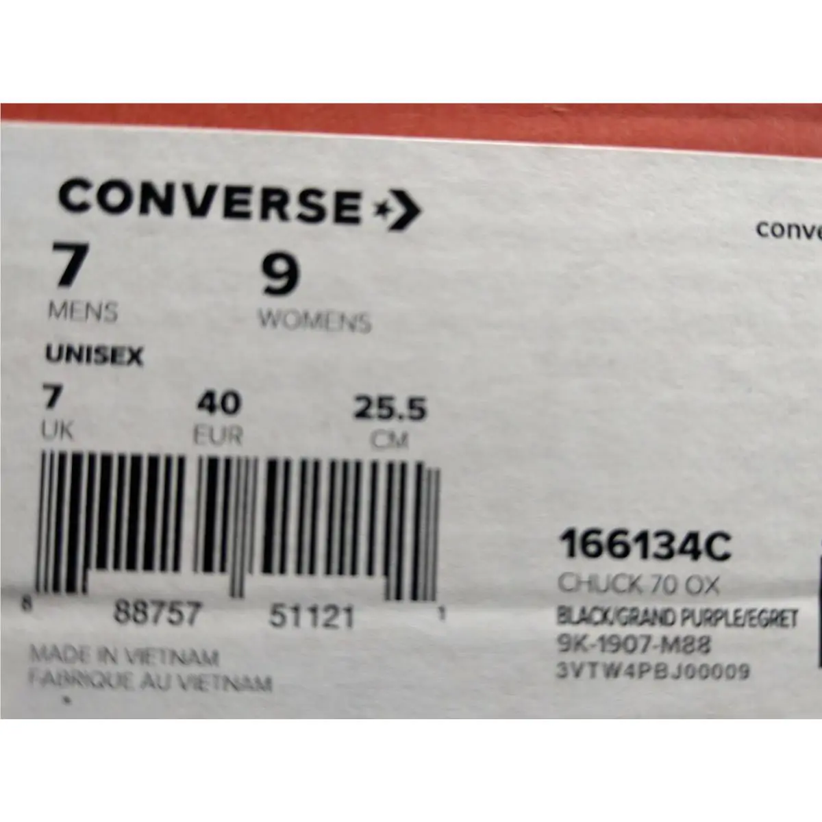 Converse shoes - Converse All-Star OX - 166134c - Black 5