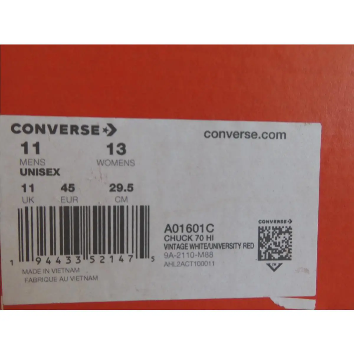 Converse shoes - Converse Chuck 70 Hi - Chuck - White (UPC: 194433521475) 3