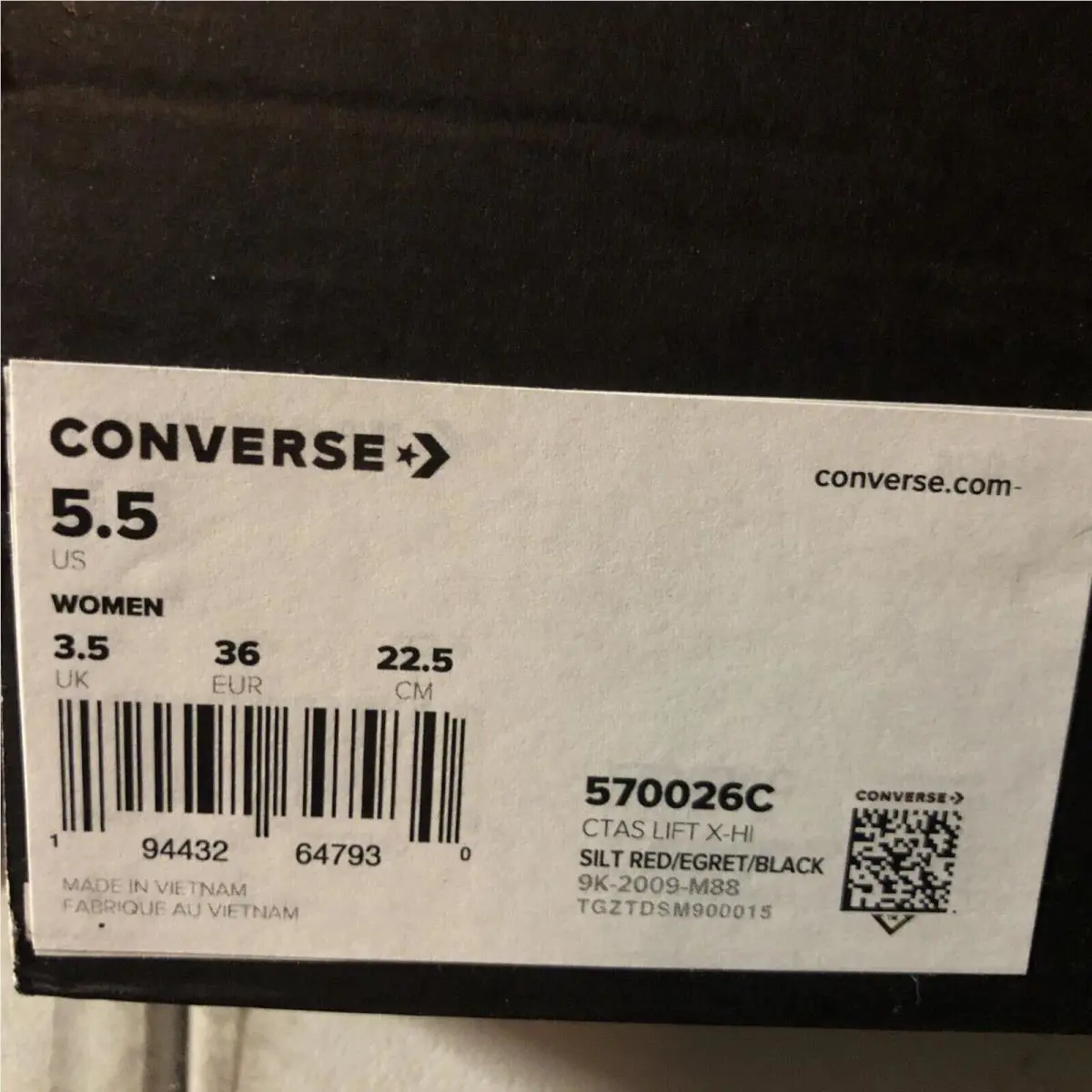 Converse shoes - CTAS Lift X-Hi - CTAS Lift - 570026c - Pink (UPC: 194432647930) 9