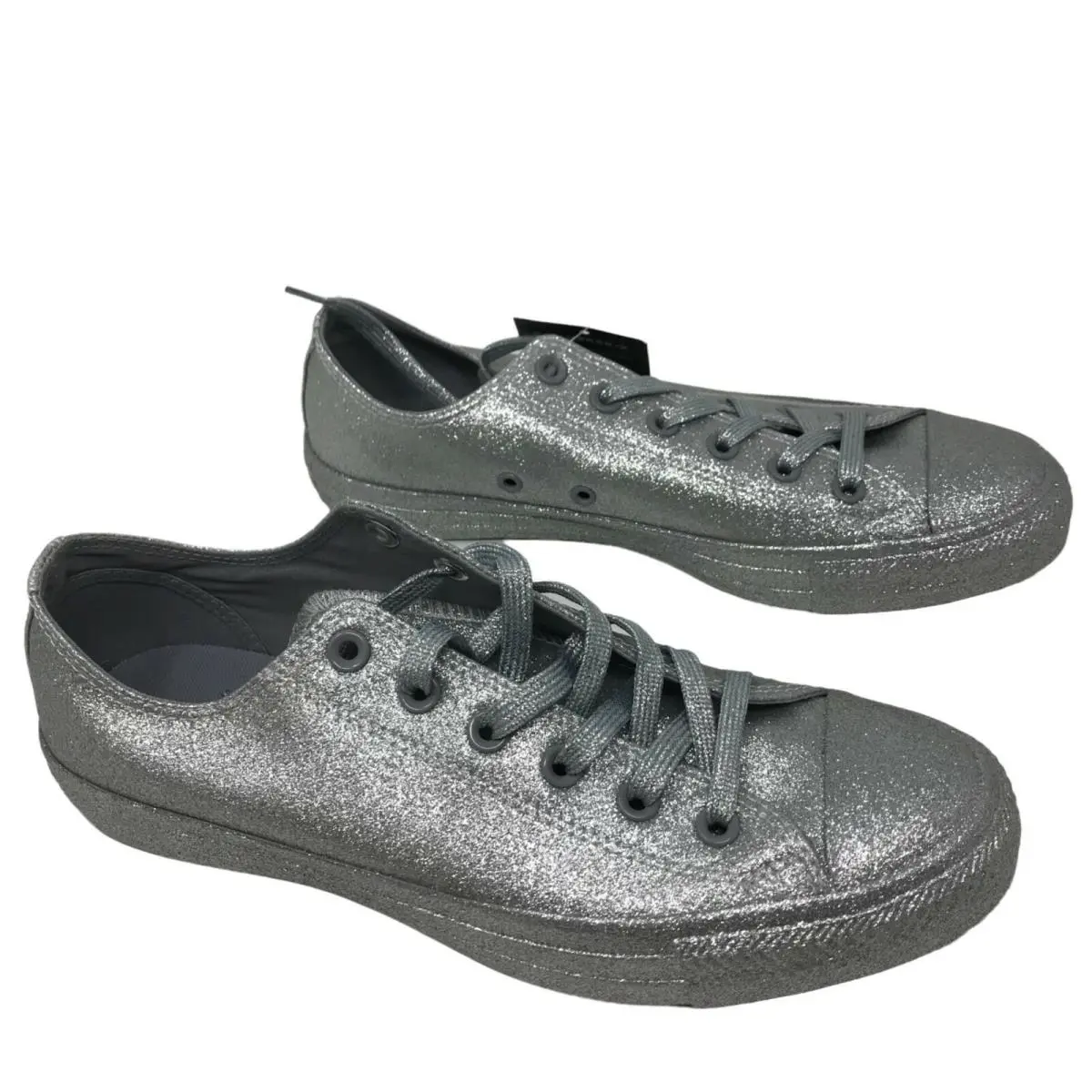 Converse shoes - Silver Glitter 0