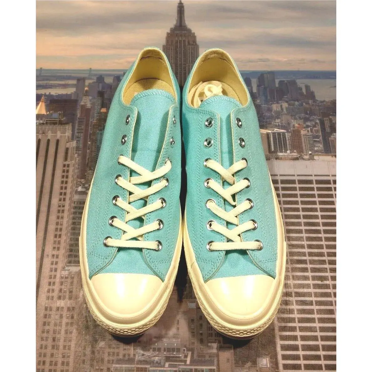 Converse shoes - Converse All-Star OX - 160523c - Bleached Aqua 1