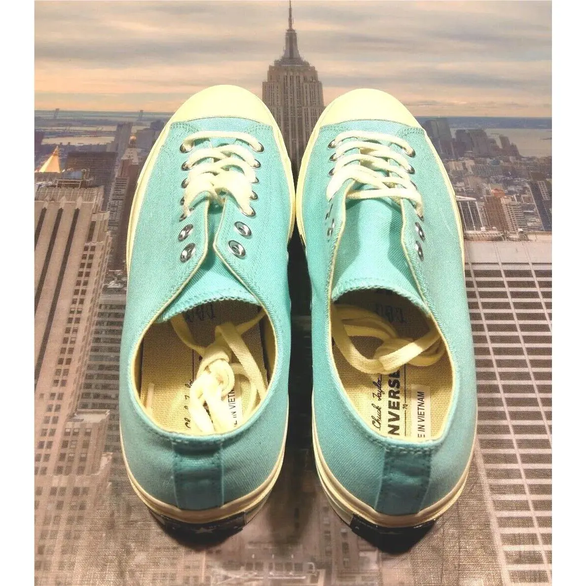 Converse shoes - Converse All-Star OX - 160523c - Bleached Aqua 2