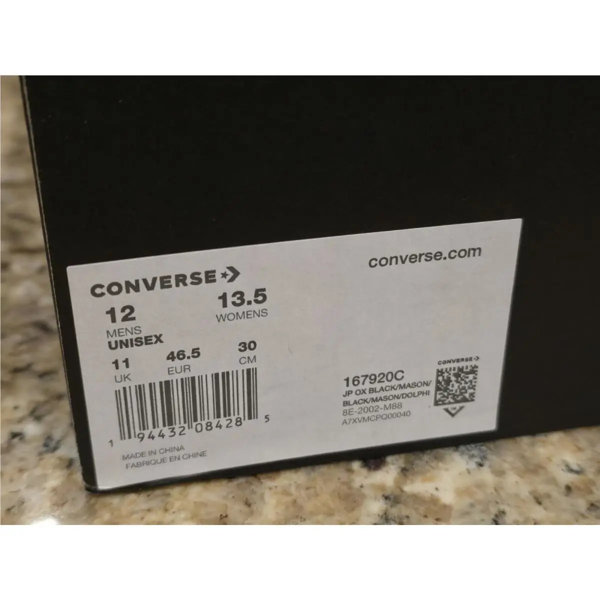 Converse shoes - Converse Jack Purcell Low - Jack Purcell Low - 167920C - Black/Grey/White 7
