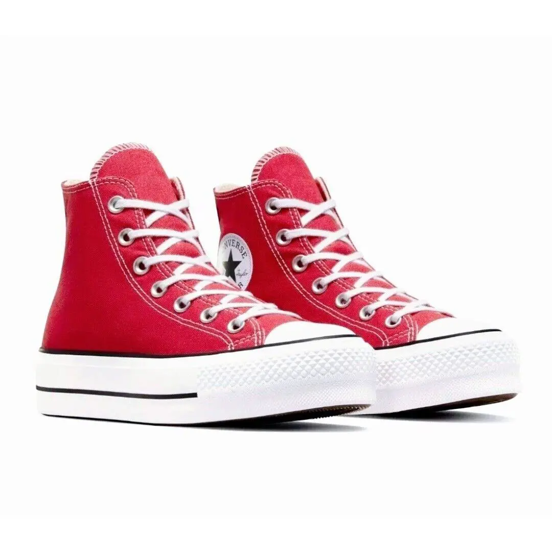 Converse shoes - Converse Chuck Taylor All-Star Lift Platform - A09220F_090 - Red 1