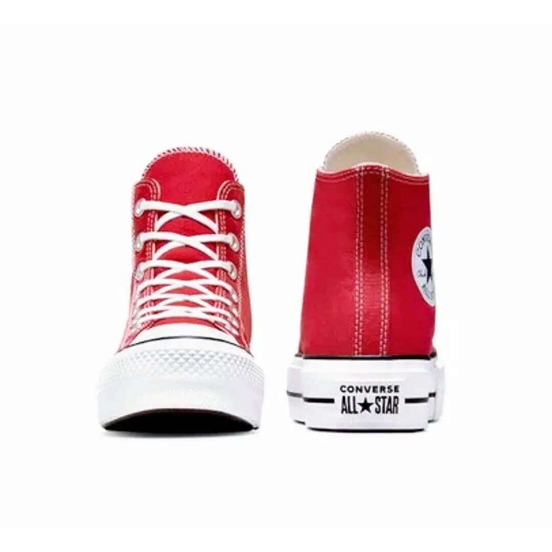 Converse shoes - Converse Chuck Taylor All-Star Lift Platform - A09220F_090 - Red 2