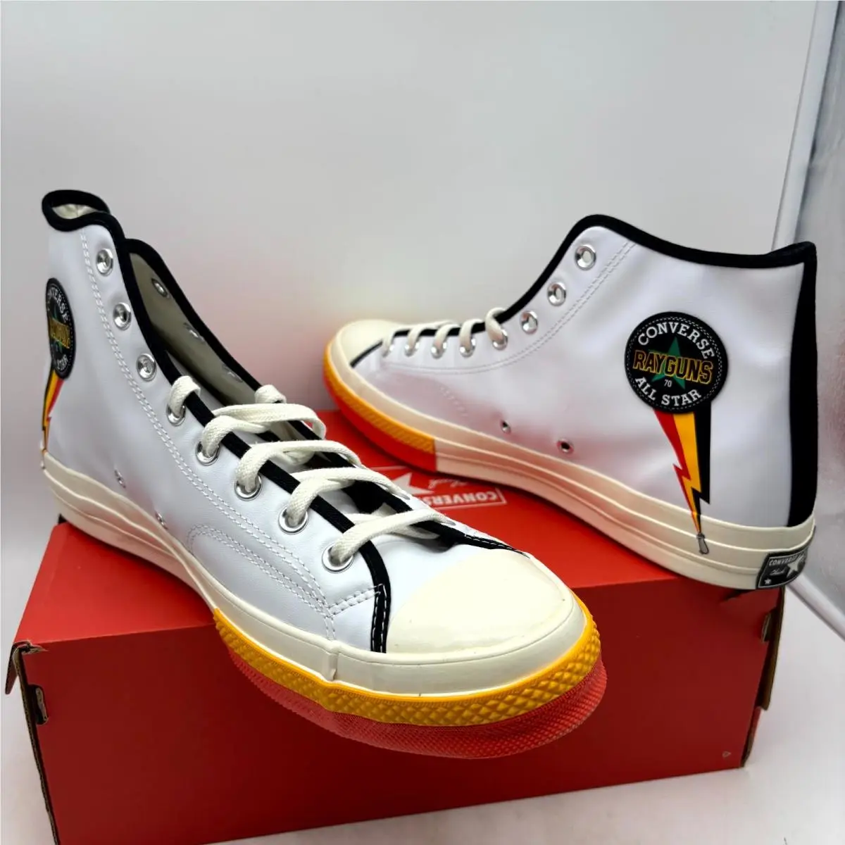 Converse shoes - Converse Chuck Taylor All Star 70 Hi Leather 171167C - 171167C - White (UPC: 194432839380) 5