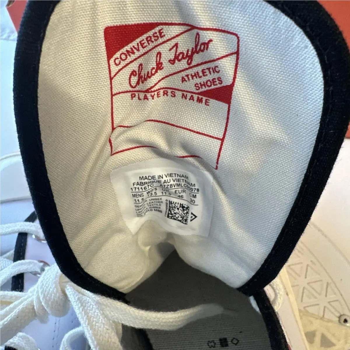 Converse shoes - ROSWELL RAYGUNS 171167C - ROSWELL RAYGUNS - 171167C - White, Manufacturer: White / Orange / Yellow (UPC: 194432839366) 12