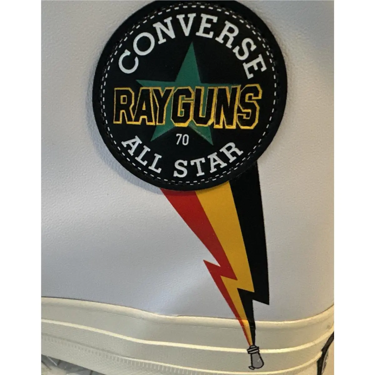 Converse shoes - ROSWELL RAYGUNS 171167C - ROSWELL RAYGUNS - 171167C - White, Manufacturer: White / Orange / Yellow (UPC: 194432839366) 3