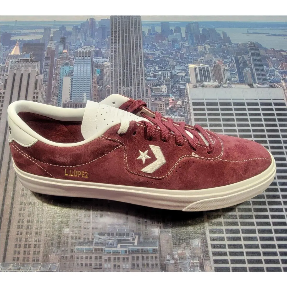 Converse shoes - Converse Louie Lopez Pro Low Top - 171329c - Deep Bordeaux 4