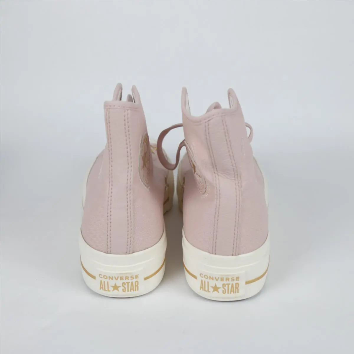 Converse shoes - Converse Chuck Taylor All-Star Lift Platform - High top - Flush Stone/Egret/Gold 5