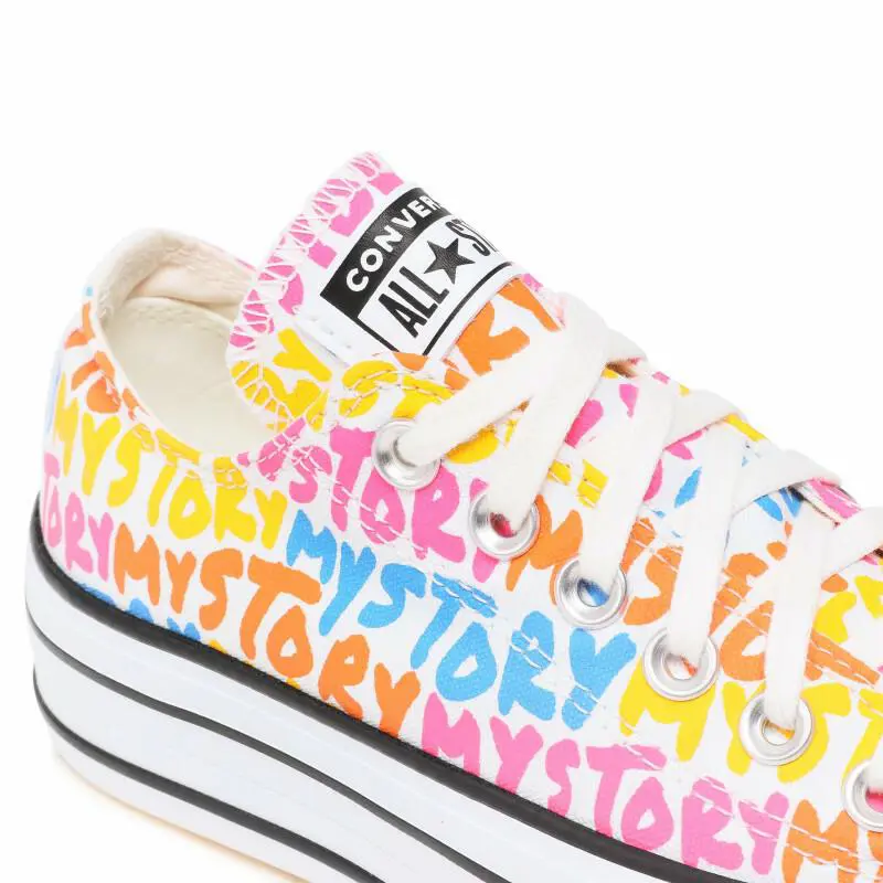 Converse shoes - Egret/Amarillo/Bold Mandarin - 570322C 5