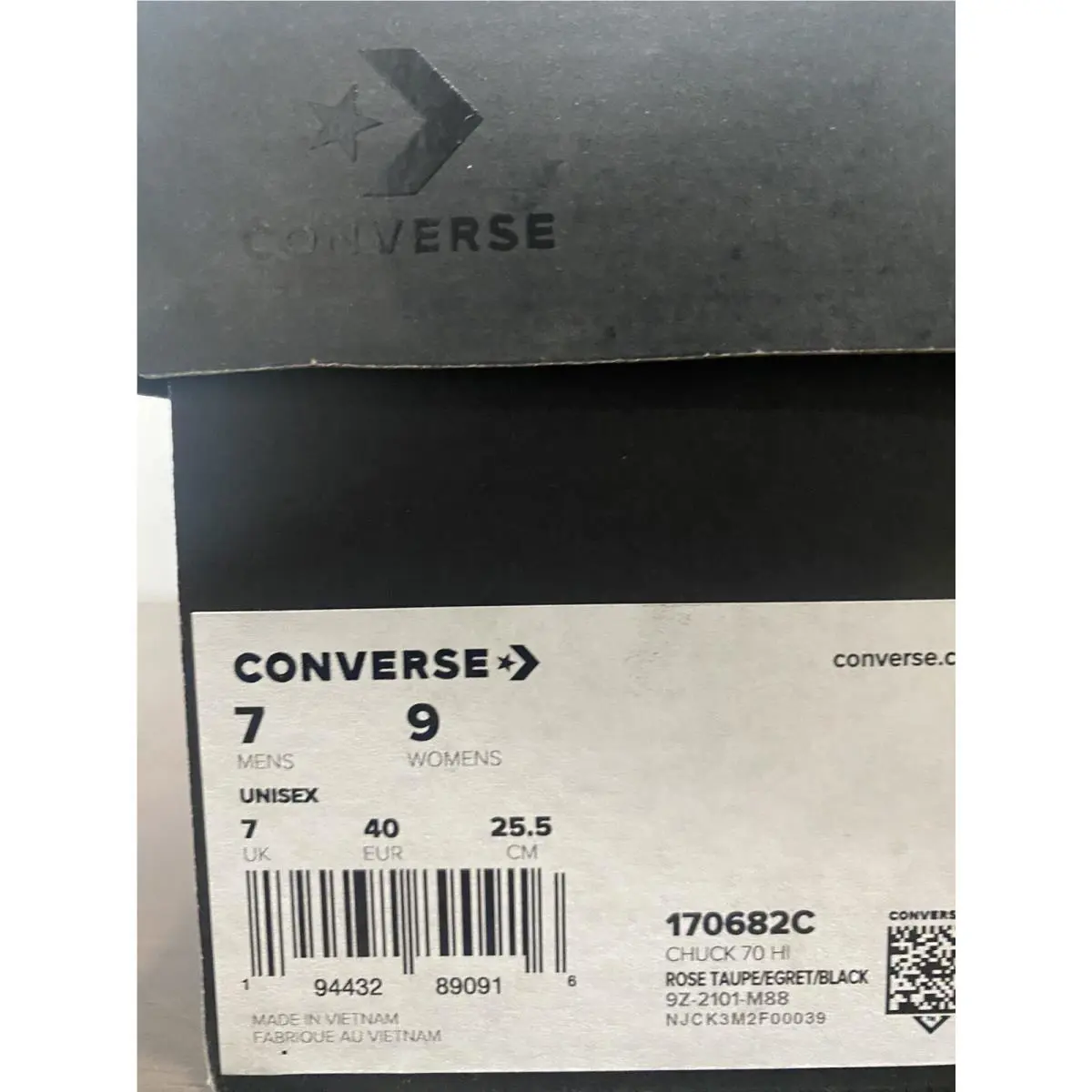 Converse shoes - Chuck 70 Hi - Chuck - 170682c - Pink (UPC: 194432890756) 7