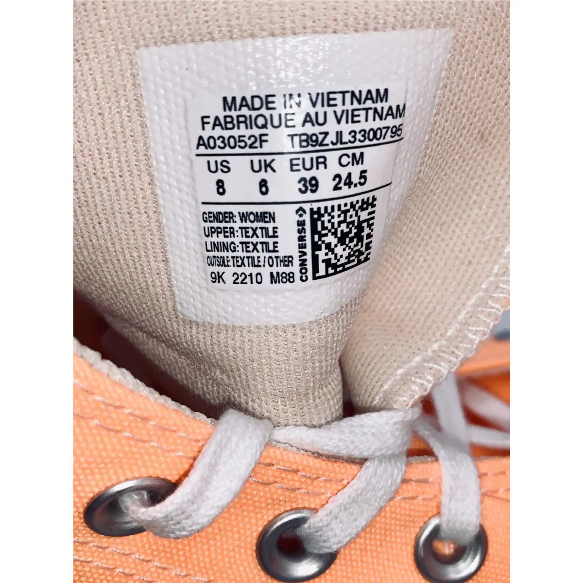 Converse shoes - Converse Chuck Taylor Allstar A03052F - A03052F - Orange 5