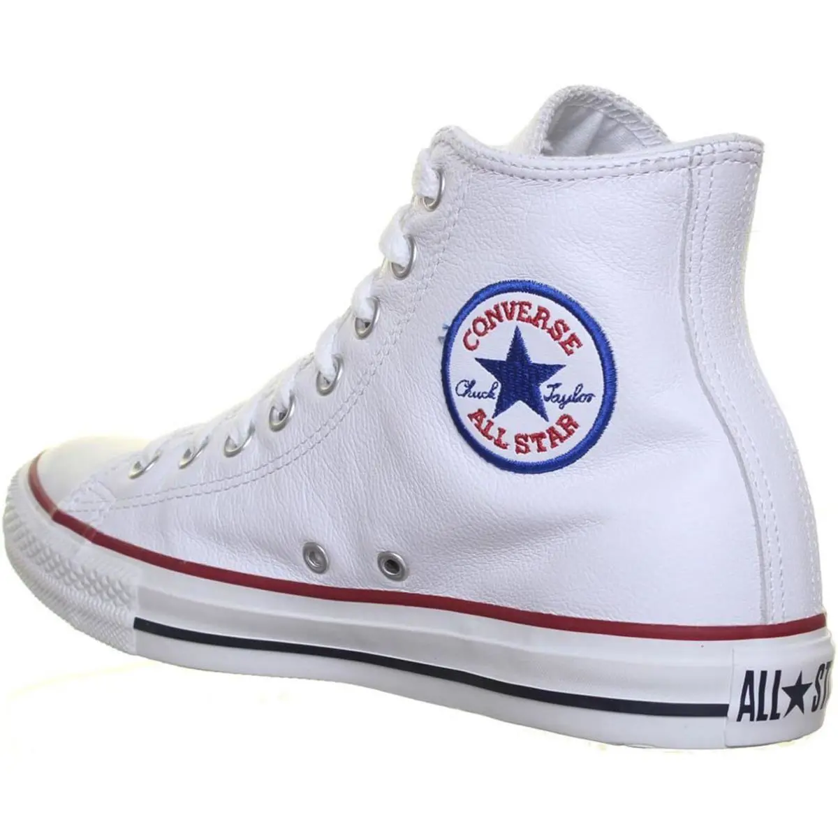 Converse shoes - Converse Chuck Taylor All Star Leather High Top - 132169C - White 4
