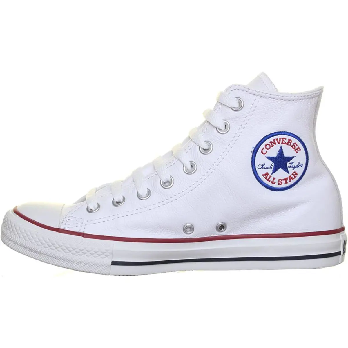 Converse shoes - Converse Chuck Taylor All Star Leather High Top - 132169C - White 5
