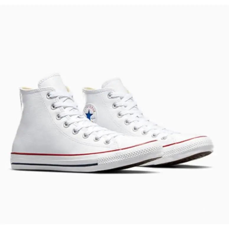 Converse shoes - Converse Chuck Taylor All Star Leather High Top - 132169C - White 3