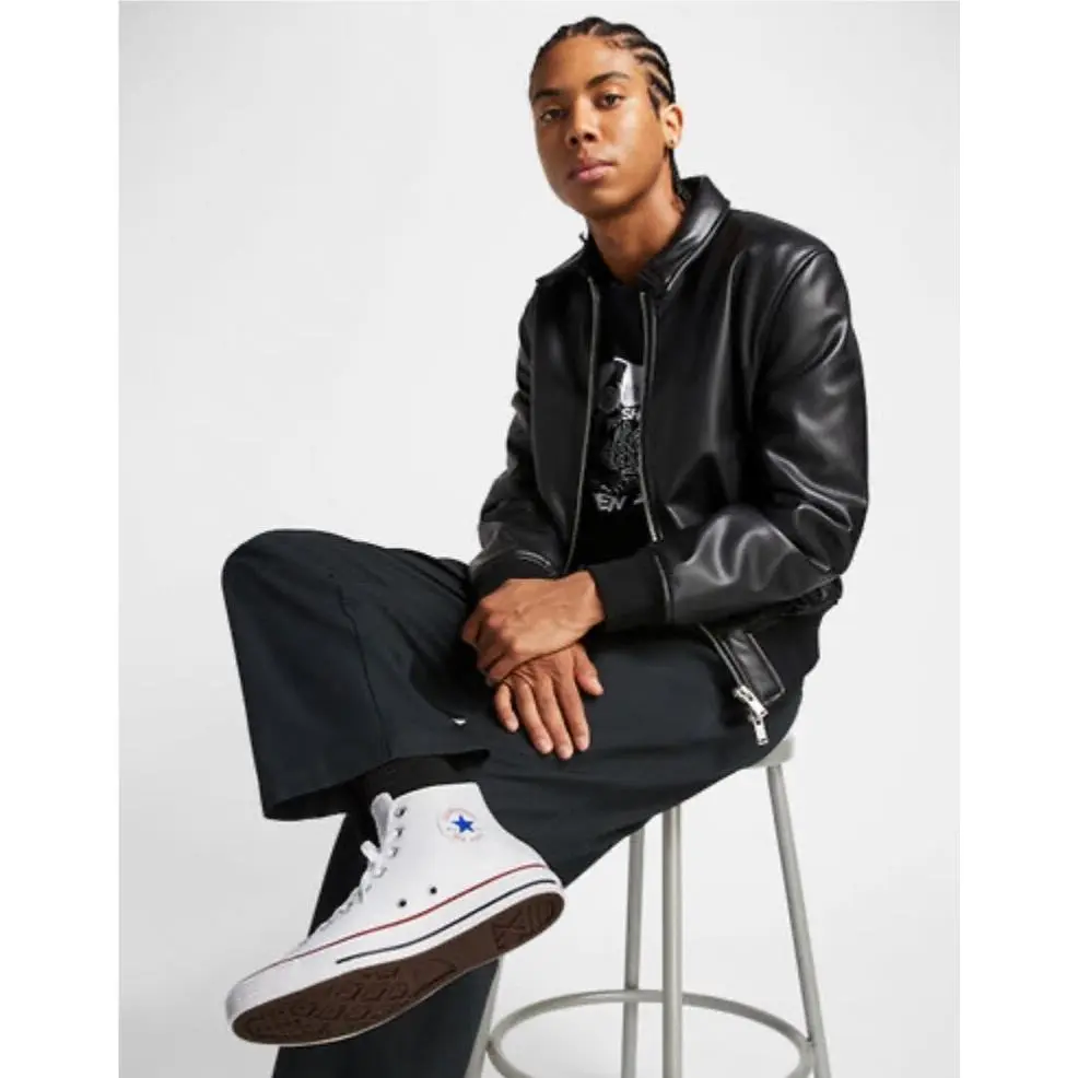 Converse shoes - Converse Chuck Taylor All Star Leather High Top - 132169C - White 1