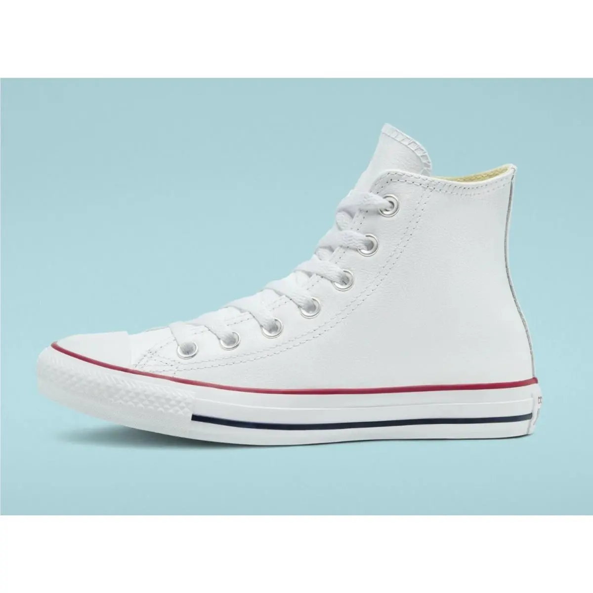 Converse shoes - Chuck Taylor All Star Classic Leather - 132169C - White (UPC: 808232861068) 2