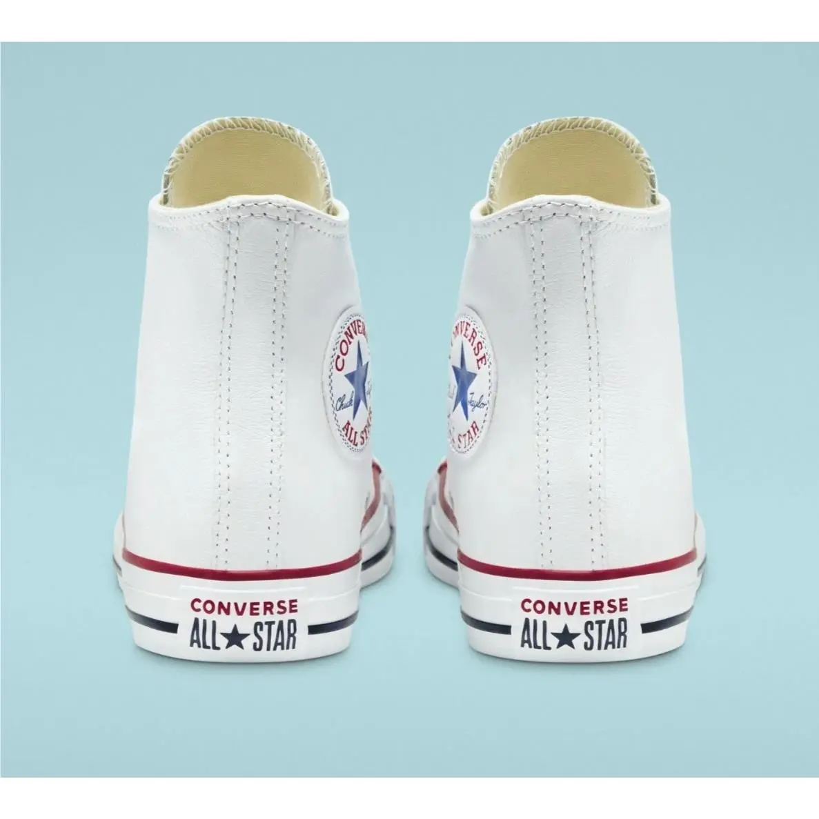 Converse shoes - Chuck Taylor All Star Classic Leather - 132169C - White (UPC: 808232861068) 3