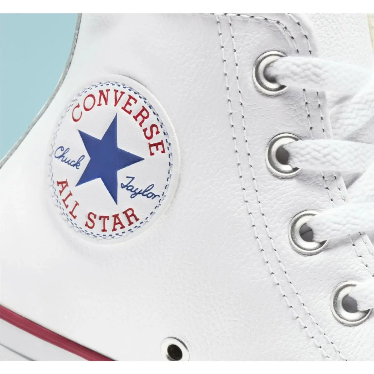 Converse shoes - Chuck Taylor All Star Classic Leather - 132169C - White (UPC: 808232861068) 4