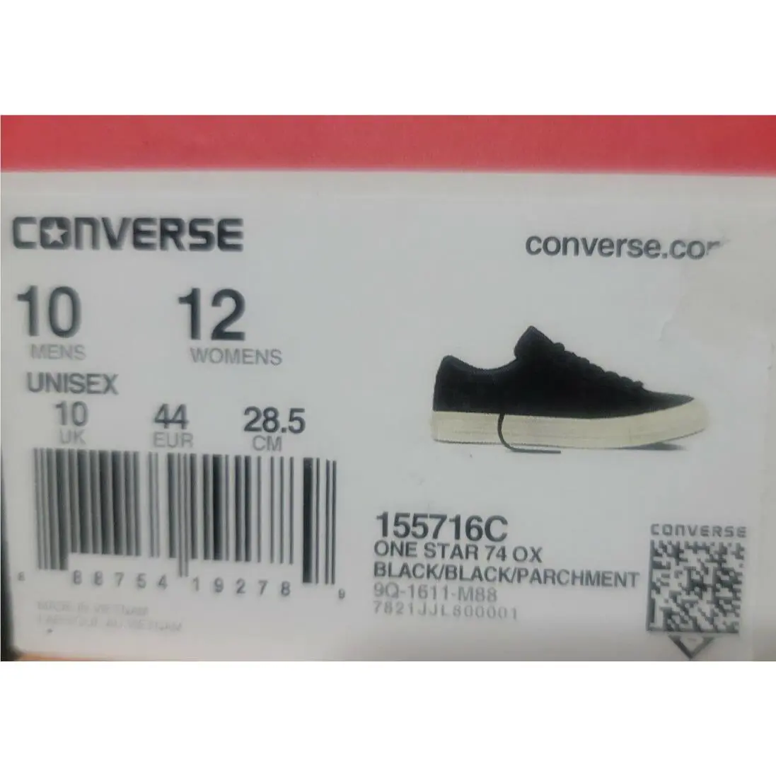 Converse shoes - Converse One Star 74 - One Star - 155716c - Black 5